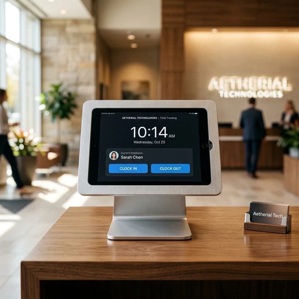 Stemplr Kiosk Mockup